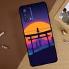 Synthwave 80's Retro Neon Vaporwave For Oppo A60 A40 A80 A74 A94 A54 A18 A38 A58 A78 A98 A16 A76 A96 A15 A57S A17 A77 Phone Case
