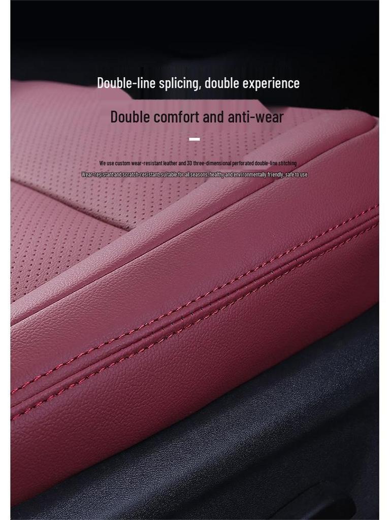 Nissan Teana Leather Seat Cushion Cover - All-Season, Full Surround