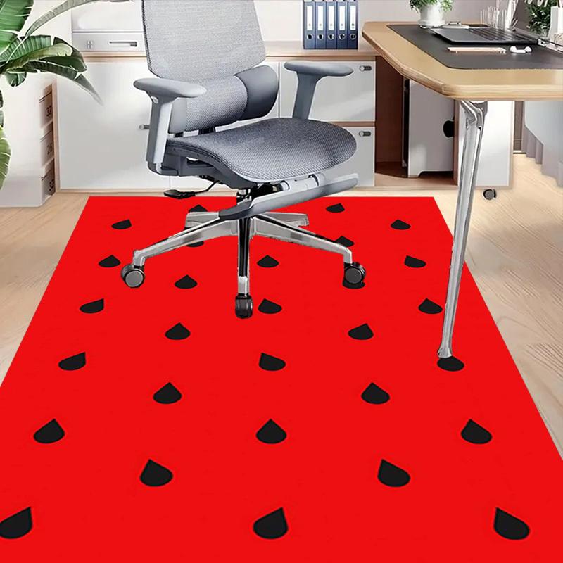1PC Watermelon Dots Extra Large Non Slip Floor Carpet, Office, Family, Studio   Large Area Rug Indoor Rugs, Bold Statement Piece