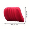 1Pc Breathable Car Headrest - Four - Seasons Universal, Zip - Detachable Memory Foam Pillow