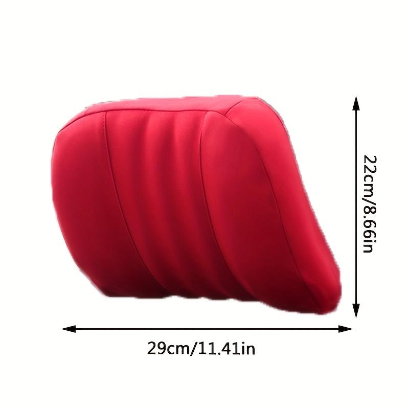 1Pc Breathable Car Headrest - Four - Seasons Universal, Zip - Detachable Memory Foam Pillow