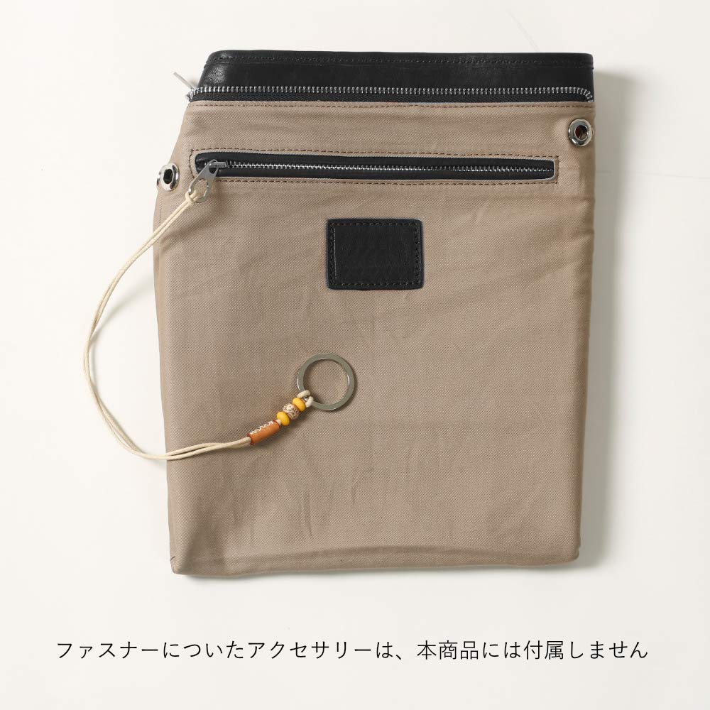 Shoulder Tote Sacoche Bag Italian Leather Cowhide Vegetable Tanned Dark Green [Mono Goods] 2-way Women's Men's