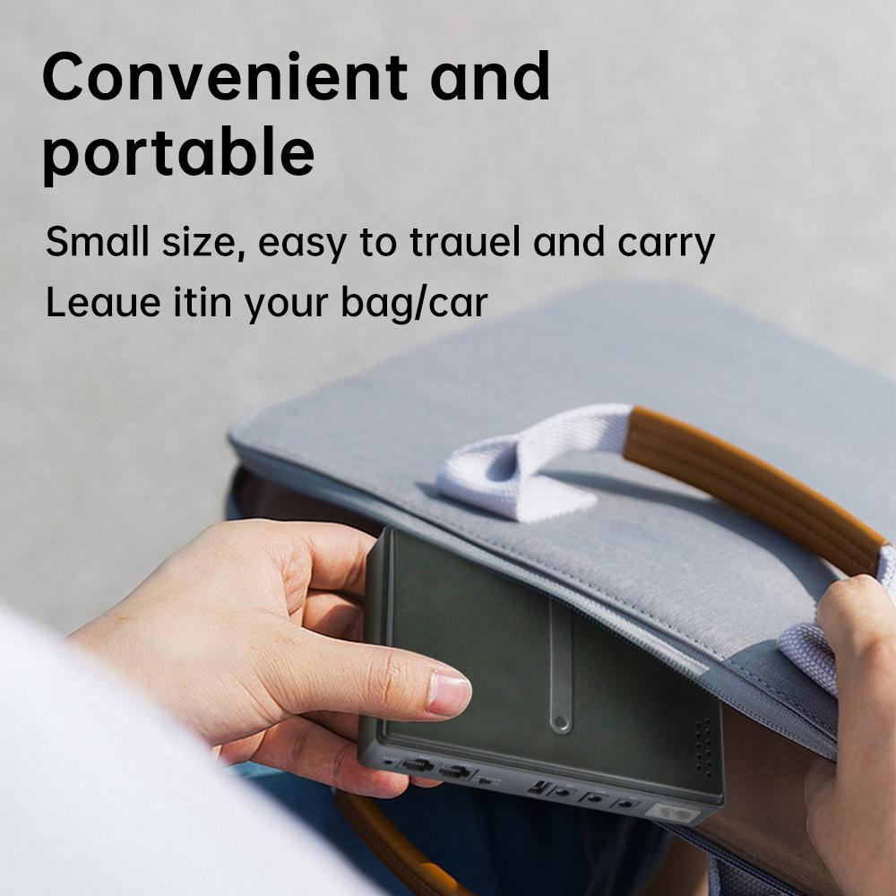 1018L UPS Uninterruptible Power Supply DC Backup 18650 Power WIFI Router Optical Modem Built-In Adapter 5V/9V12V/15V/24V