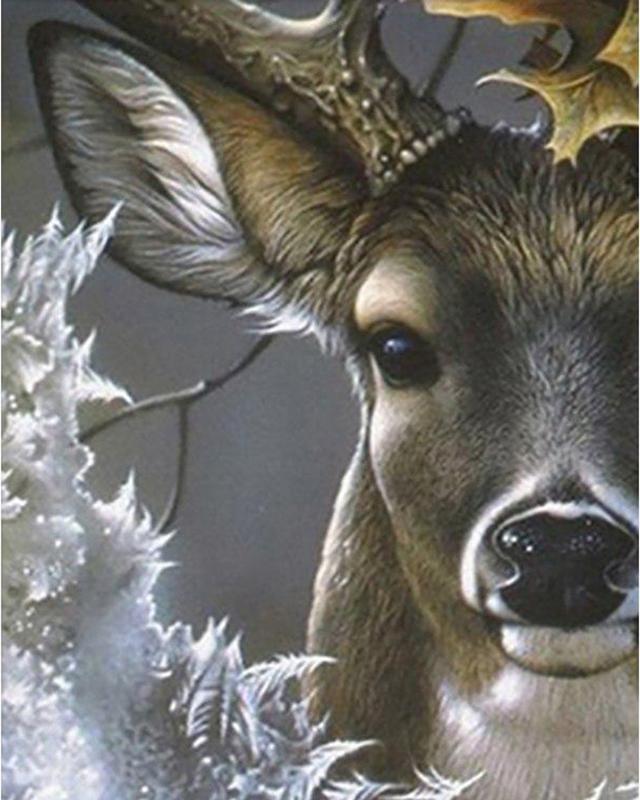 5d Diamond Painting Full Drill Square Cat Deer Animal Diamond Embroidery Flower Tree Landscape Cross Stitch Rhinestones Mosaic Wall Art