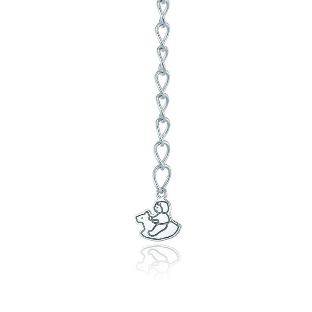 LLOYDX Zero Per Zero Moms Silver Necklace LLNS21404S