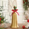 Metal Christmas Iron Bell Pendant Pleasant Sound Christmas Chime Bell  Party Favors