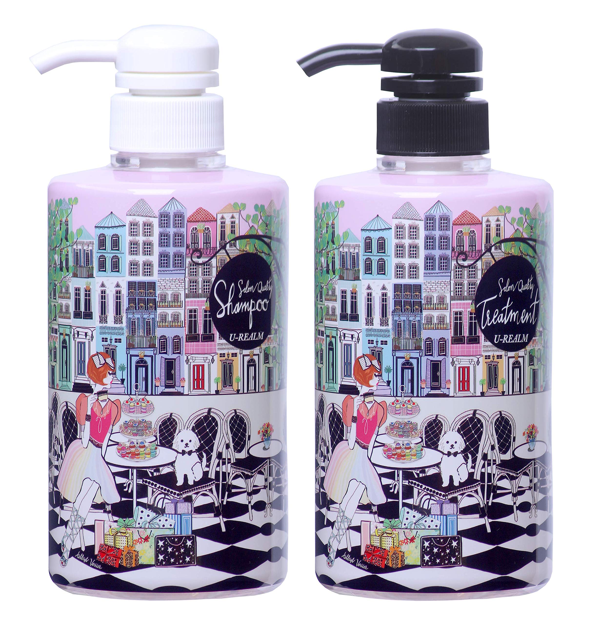 

Eurelum Shampoo 500ml & Treatment 500ml [Coloring] Moist Care Afternoon Tea Time