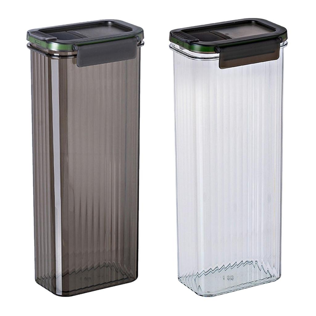 Airtight Spaghetti Container with Lid Storage Jar Food Storage Box Storage Canister for Coffee Beans Noodles Sugar Dry Food