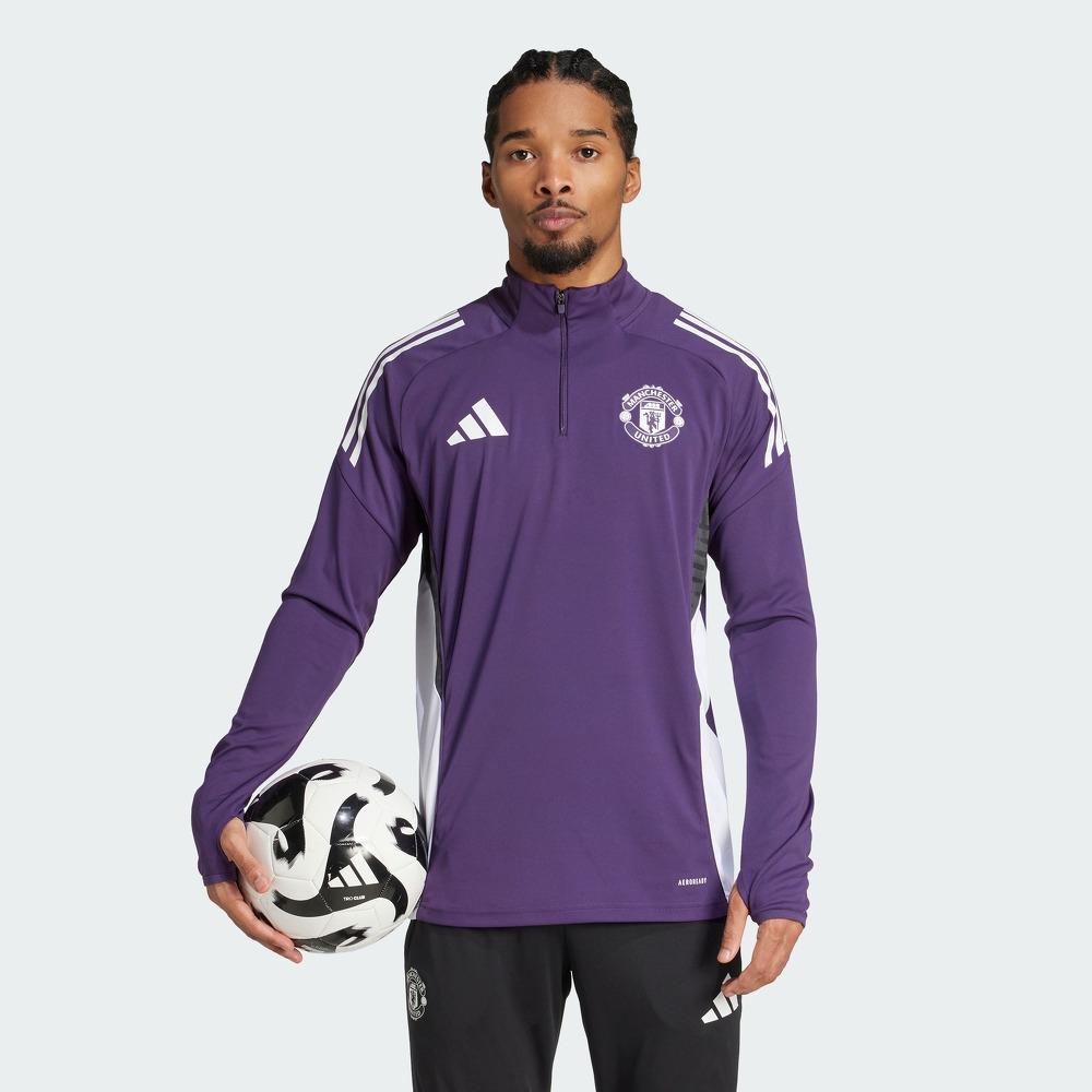 Adidas Manchester United Tiro 25 Fashion Soft Skin-Friendly Versatile Long Sleeve Football Shirt Men tops JP3124