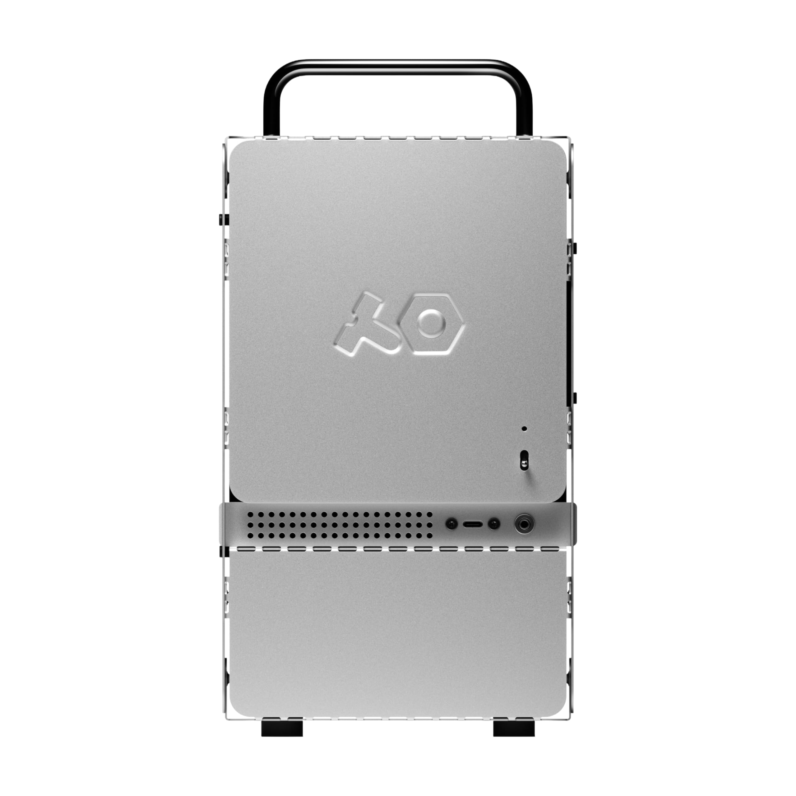

teenage engineering DIY PC для GPU SFX Живлення Компактний Комп ютер-1 Корпус, Алюміній, Збери-Сам ПК, Підтримка Двослотових Відеокарт, Живлення, Mini-ITX (Алюміній)