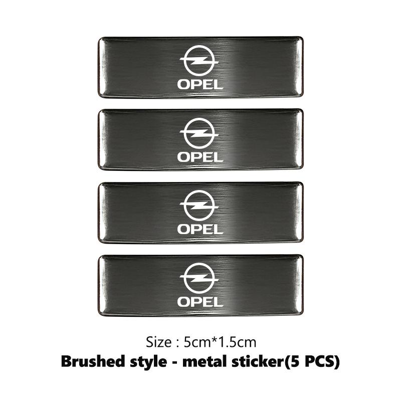 Für Opel Auto Kofferraum Karosserie Aufkleber Aluminiumlegierung Emblem Auto Aufkleber Astra G H J K F Corsa D Zafira B Insignia Mokka Regal