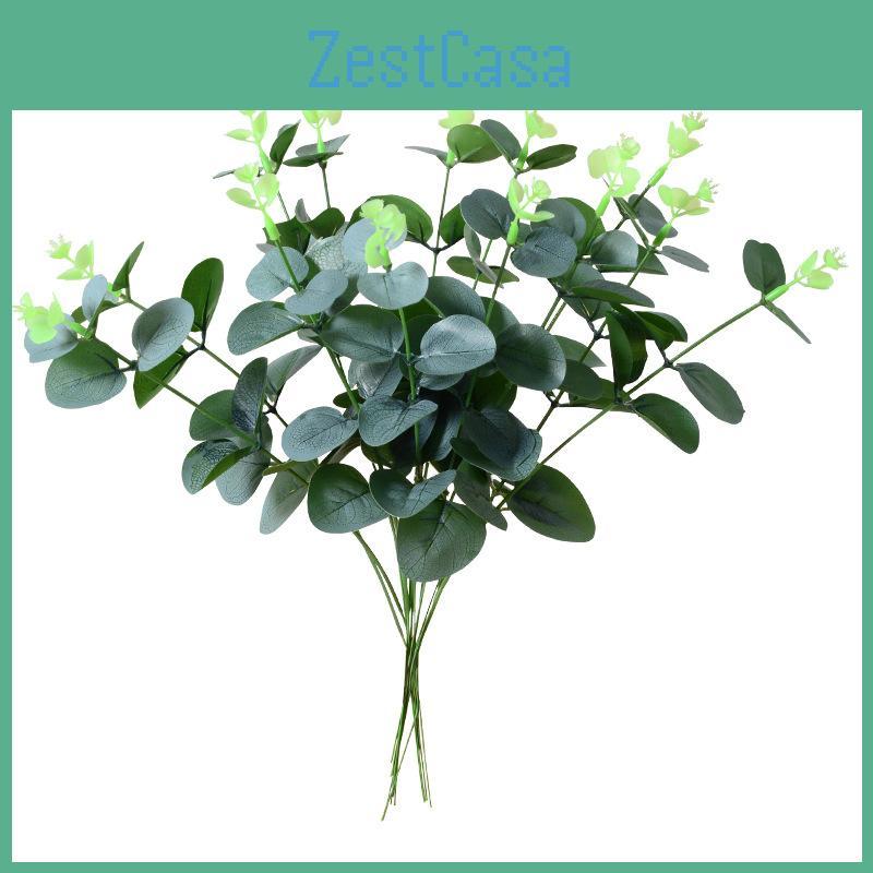 Globulus Artificial Eucalyptus Green Plant For Photography Props And Decor Home