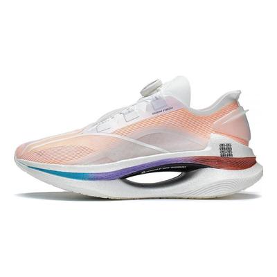 Li Ning Absolute Shadow Lightweight Stable Breathable Low-Top Running Shoes Unisex Sneaker Fluorescent-Orange ARRT013-2