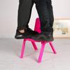 Children's Thickened Non-slip Dining Chair - Small Plastic Stool with Backrest for Kids and Toddlers