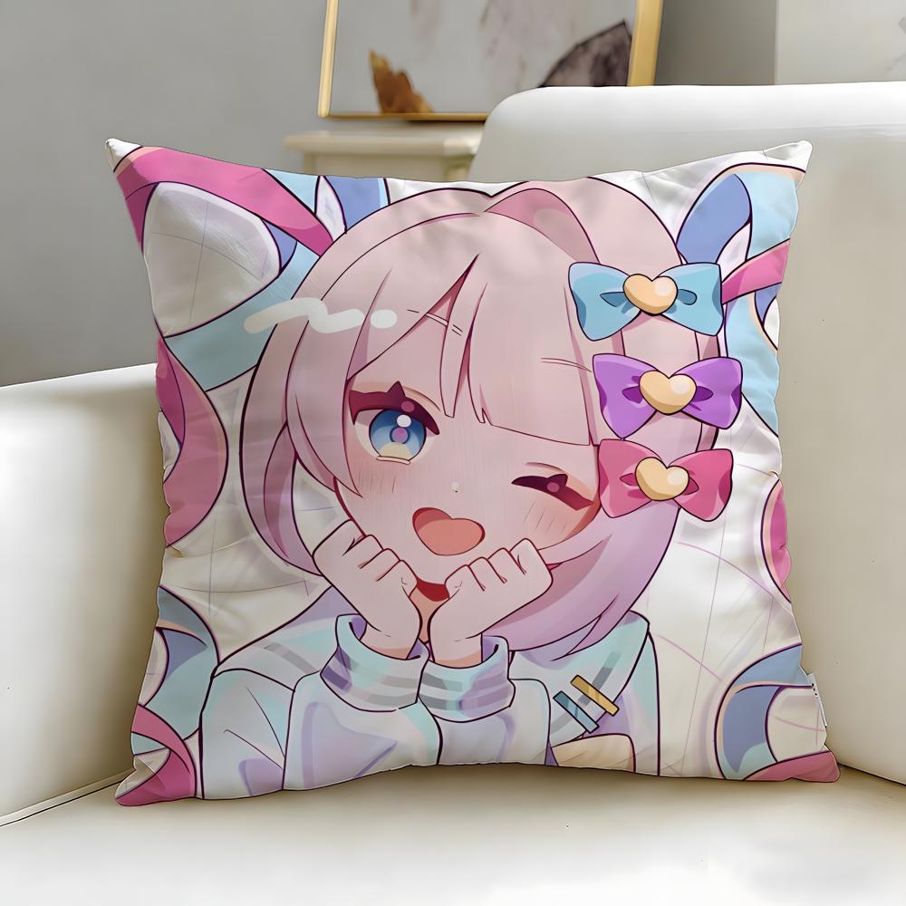 popular game Needy Streamer Overload Cushion Cover Soft EasyWash Pillow Case Versatile for Couch Bed Travel and Office
