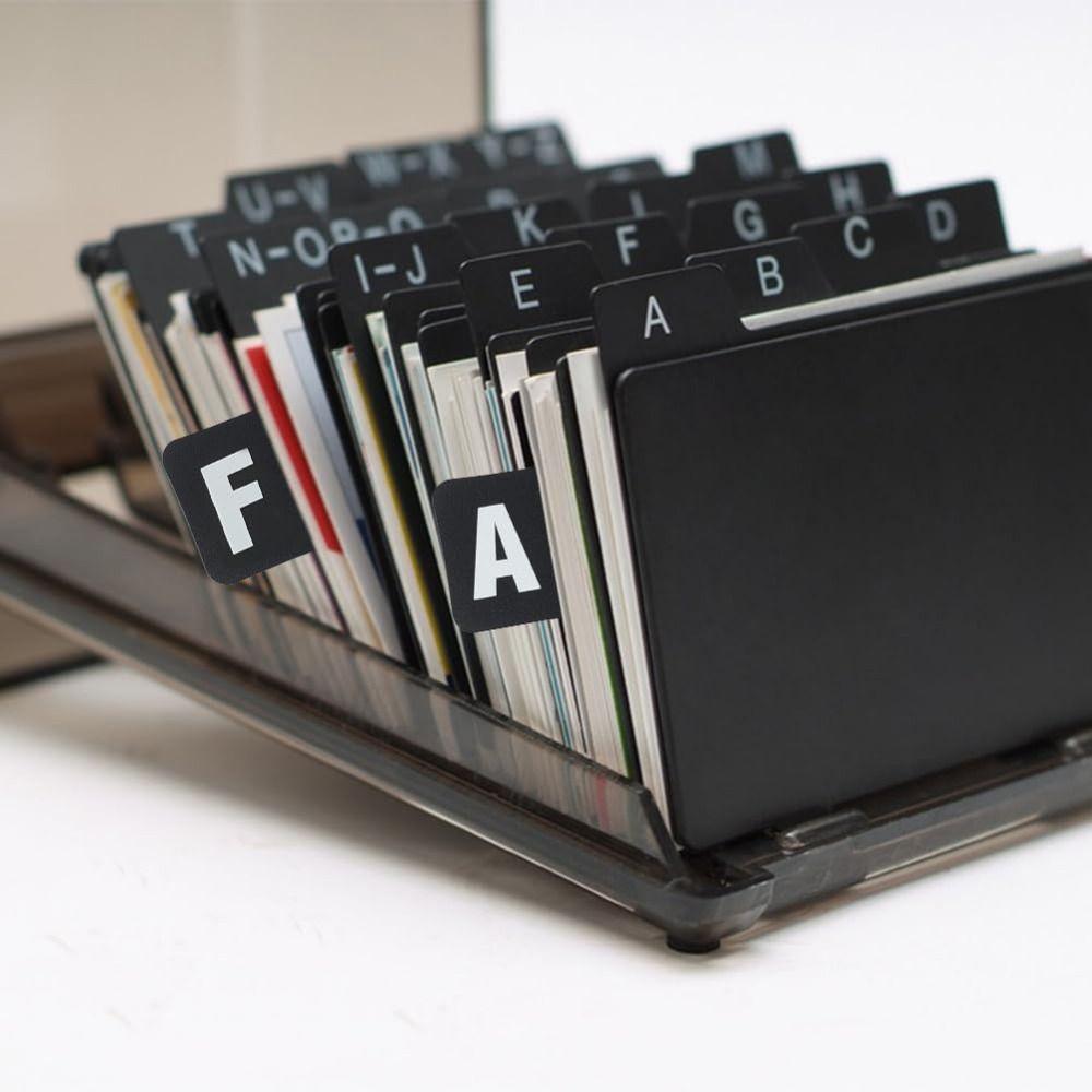 A-Z 26 Letters Category Identification Cards Alphabetic Dividers Library Bookstores