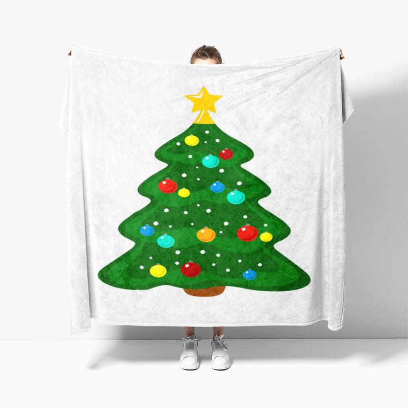 Wohndekoration Plüsch Überwurf Sofadecke Tagesdecke Bett flauschig weiche Decken Dekor Plaid Modern Halloween Frohe Weihnachten Winter