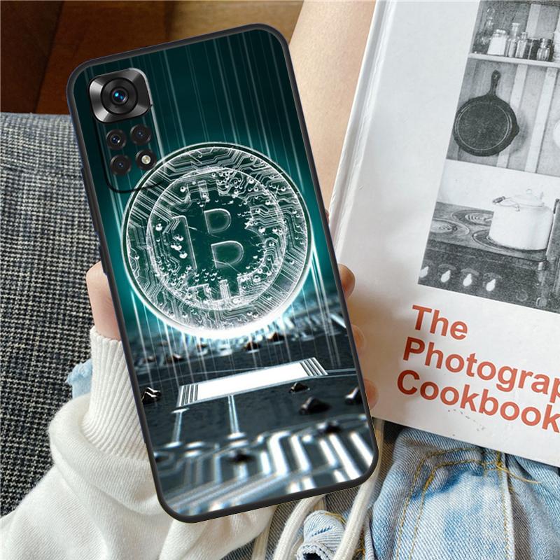 Bitcoin Phone Case For Xiaomi Redmi Note 12 12S 12C 13C 10 10C 10A 9 9C 10S 11S 11 Pro Soft Cover