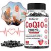 Didacat CoQ10 Capsules, 200mg, with BioPerine Black Pepper, Organic Olive Oil, 120 Caps