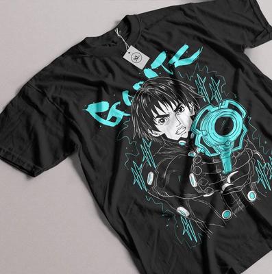 Gantz T-shirt Anime Woman T-Shirt Manga Waifu Gift Shirt Black Unisex T-Shirt