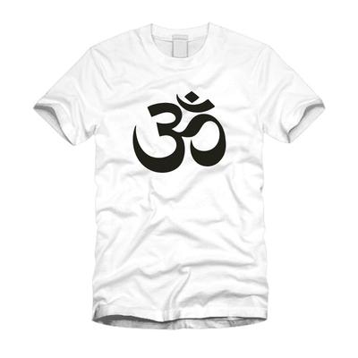 Yoga OM AUM Zeichen Symbol Buddhistisch Zen YOGA - Cool Entspannend Weißes T-Shirt