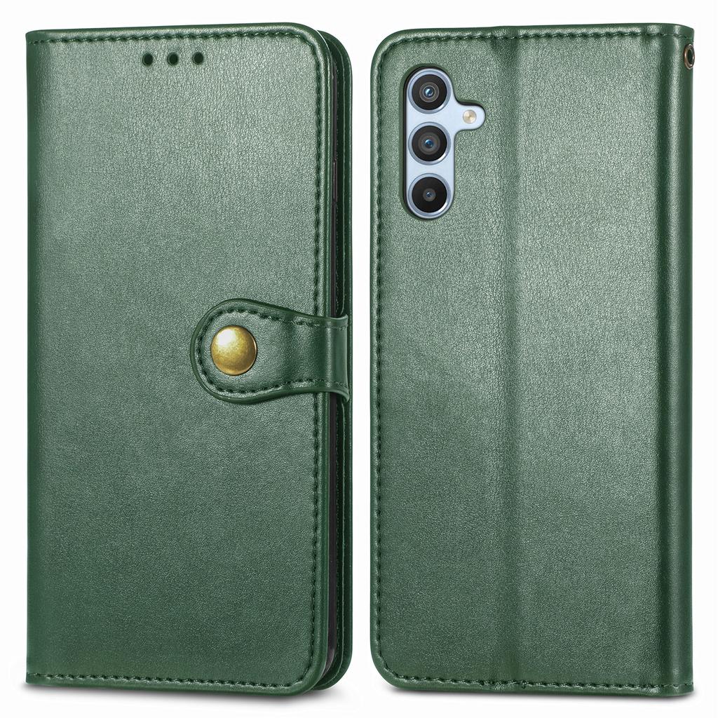 For Samsung Galaxy A36 5G Case Leather Phone Case Wallet Stand Cover with Wrist Strap