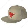 Red Brahma Bull Printed Cap For Unisex Snapback Hat Women's Baseball Caps Adjustable