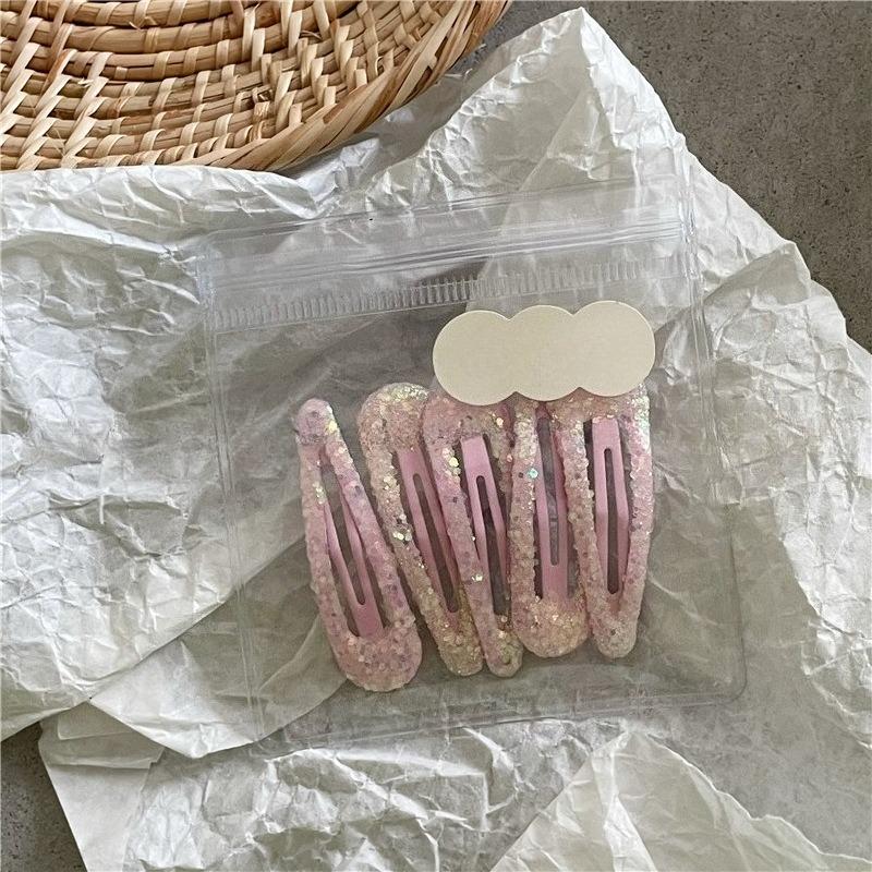 10 vnt. Mini 3 cm Kūdikių BB Segtukas Blizgus Paviršius Kawaii Mielas Saldainių Spalvos Vaikų Šoninis Plaukų Segtukas Madingas Kirpčiukų Segtukas Vaikų Galvos Apdangalas