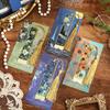 1pc Hollow Literary Flower Metal Bookmark Exquisite Painting Sunflower Iris Rose Shape Gifts for Book Lovers Writers Readers