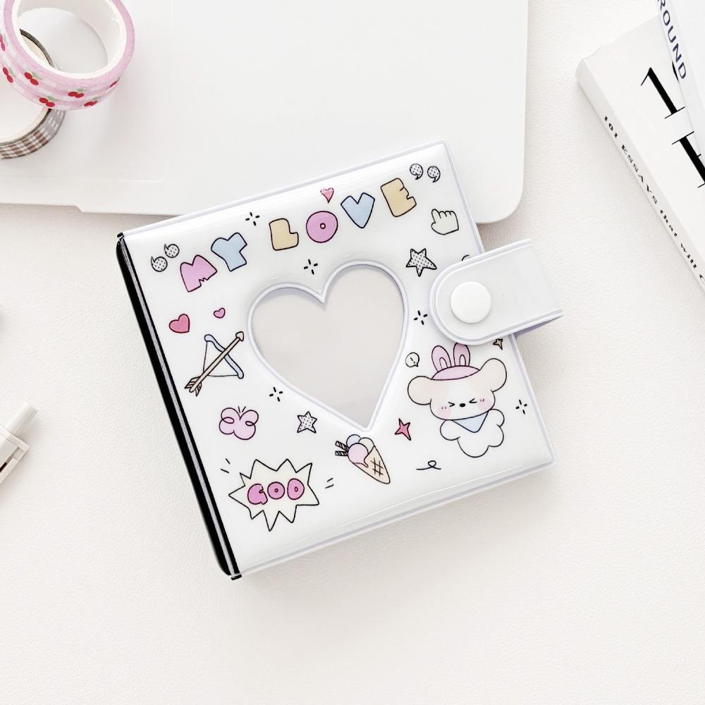 Love Bow Card Album Pudding Puppy Idol Card Collect Book High Quality Photocard Binder