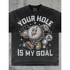 Your Hole Is My Goal Tee, Dirty Golf Joke Funny Pranking Gift Dank Memes