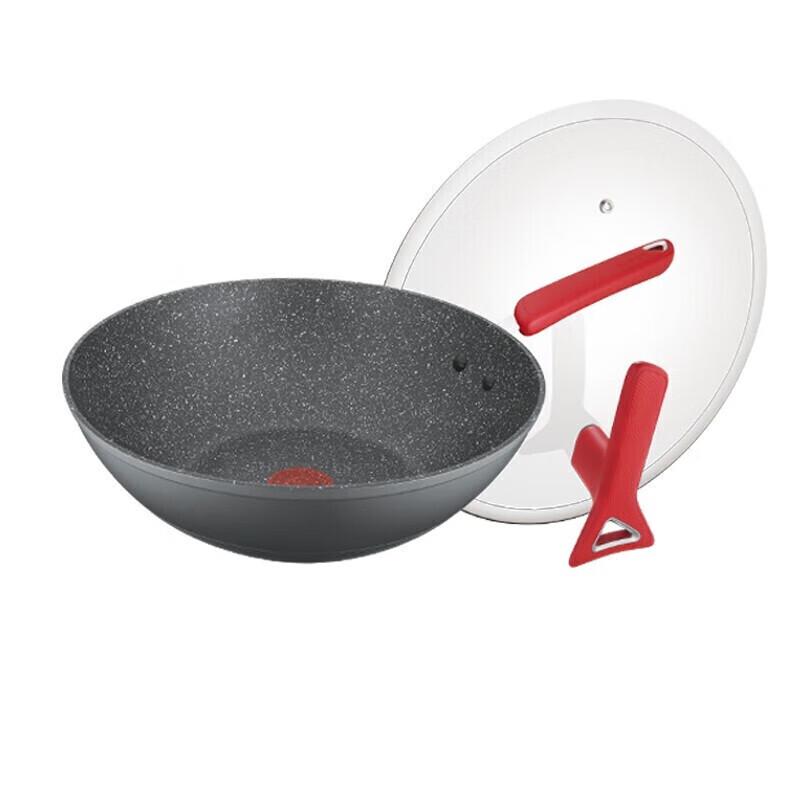 Supor Rotpunkt Sternenstein Antihaft-Kochgeschirr-Set