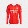 Homens Mulheres Novo 2026/27 SL Benfica Camisa de Futebol de Manga Comprida Respirável Leve Secagem Rápida Top de Treino para Fãs de Futebol E Presentes