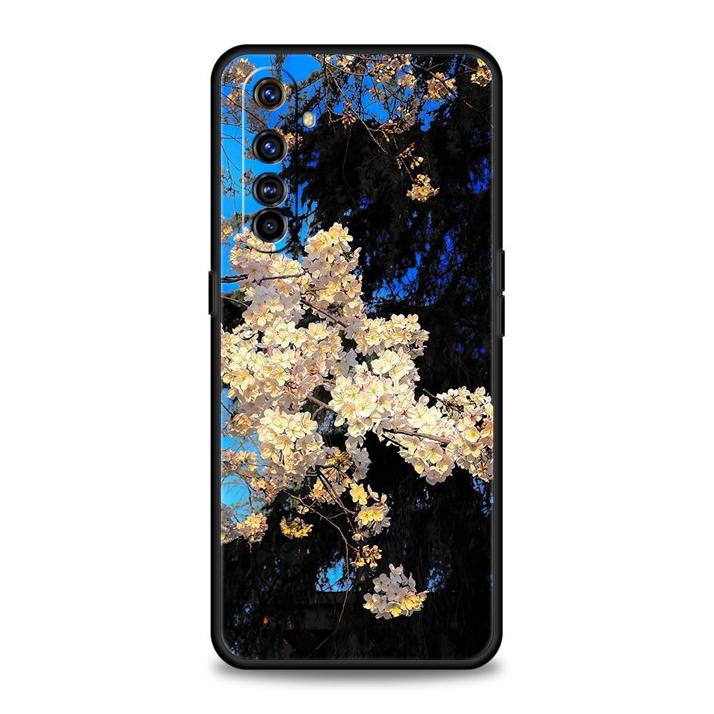 Fashion Tree Summer Flower Case For Realme 16 15T 14 13 12 11 10 4G 9 8 5G Pro Plus C21 C25 C35 GT5 GT3 GT2 Neo 2 3 3T 5 Cover