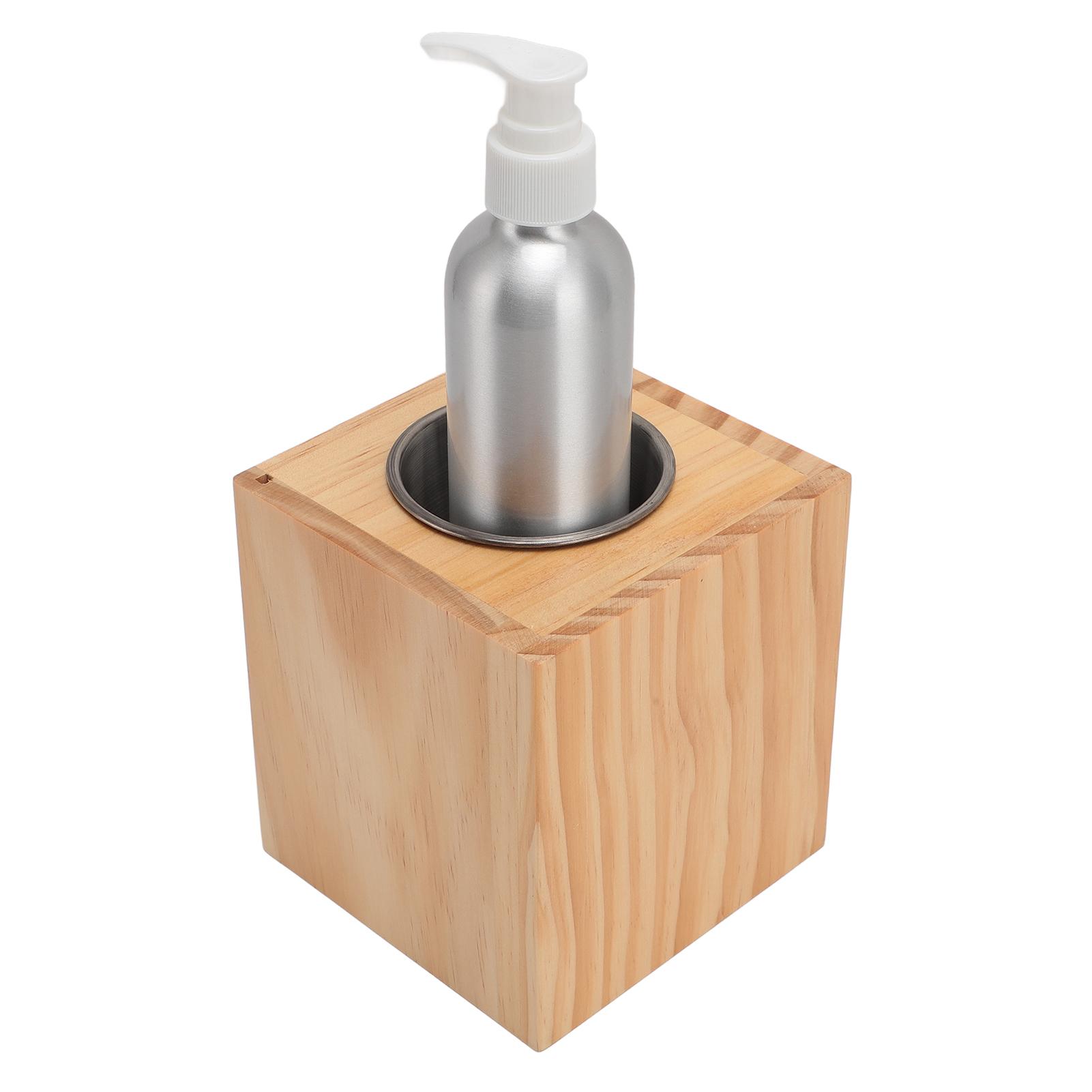 

Подогреватель массажного масла Wood Grain с одним отверстием на 2 бутылки с постоянным контролем температуры, электрический EU Plug