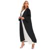Open Cardigan Maxi Dress Abaya Muslim Women Kaftan Jilbab Arab Robe Party