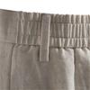 AIOPESON Comfortable Men's Shorts Solid Color Elastic Waist Multi Pocket Cotton Linen Blend Breathable Summer Shorts