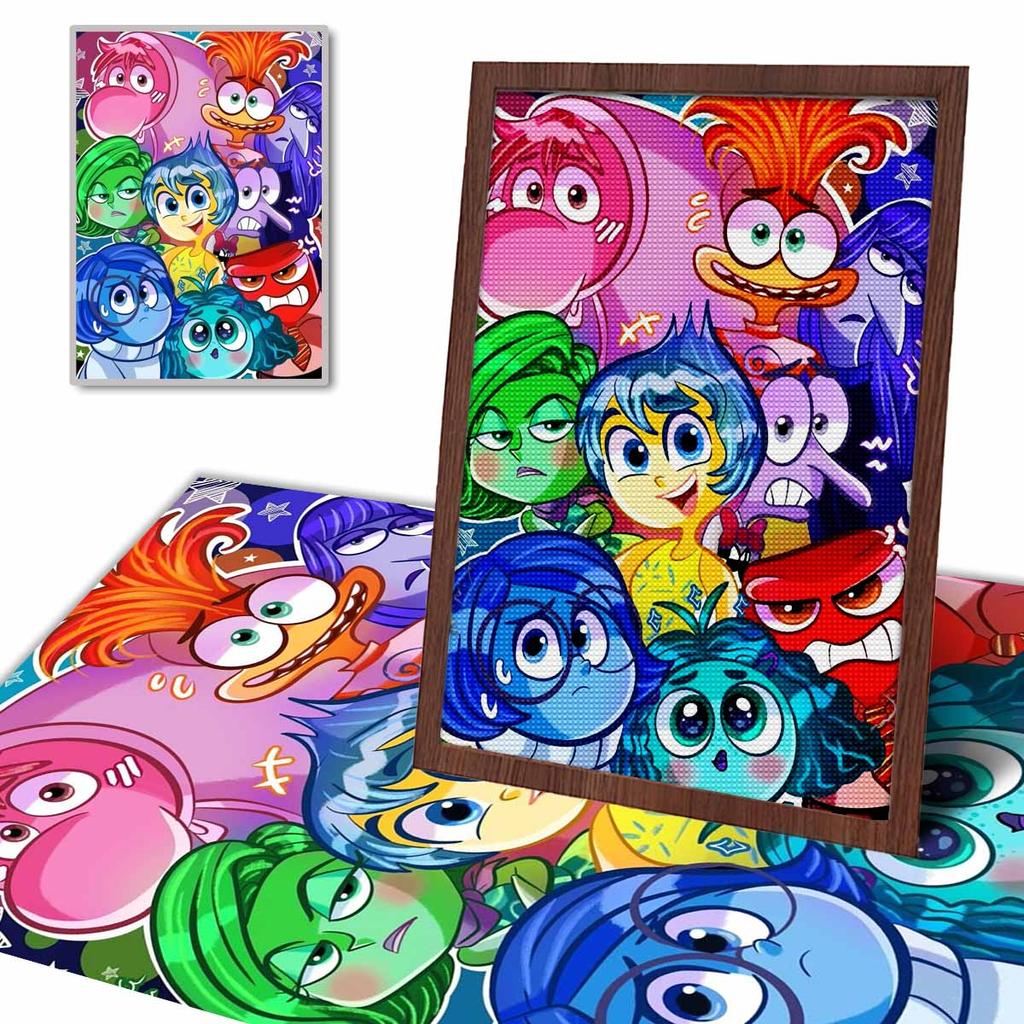 5D Diy Diamond Painting Cute Cartoon Characters Full Drill Rhinestones Mosaic Embroidery Handmade Products Home Decor Gift