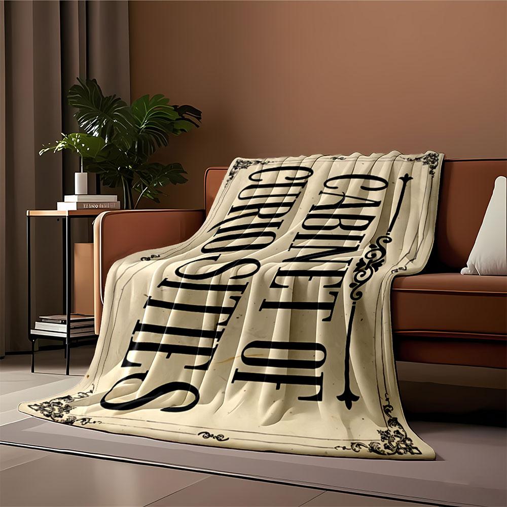Cabinet of Curiosities Blanket for All Seasons Blanket Lunch Break Throw Gift