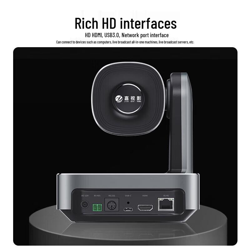 JiaShiYing 4K Live Streaming Camera with Zoom