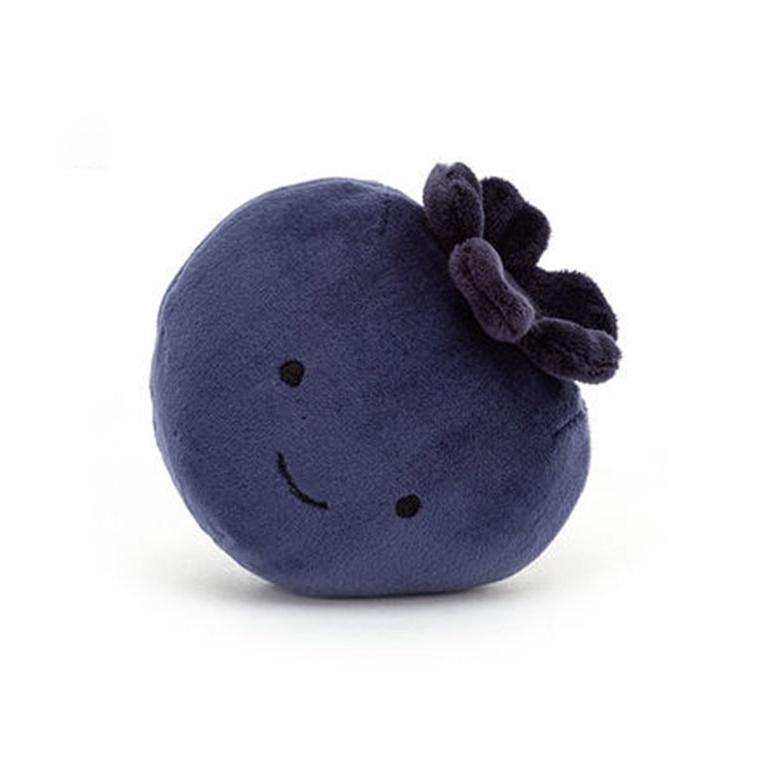 

JELLYCAT Gourmet Series Fruit Delicious Blueberry Cute Doll Plush Doll 10cm Tall Box Not Included