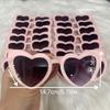 15pcs Heart Shaped Glasses Perfect for Bachelorette Parties Weddings Birthdays And More Ideal Gift for Couples And Friends