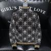 Men's Autumn Trend Print Baseball Jacket - Korean Style Casual Outerwear