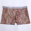 Men's Plus Size Leopard Print Underwear with Comfortable Wide Waistband