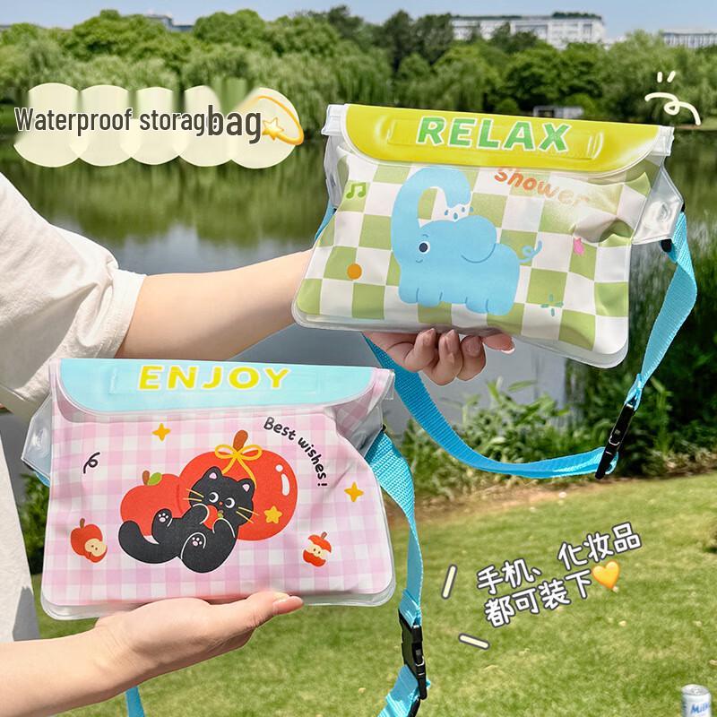Philolin Outdoor Waterproof Cartoon Phone Waist Bag (5-Pack)