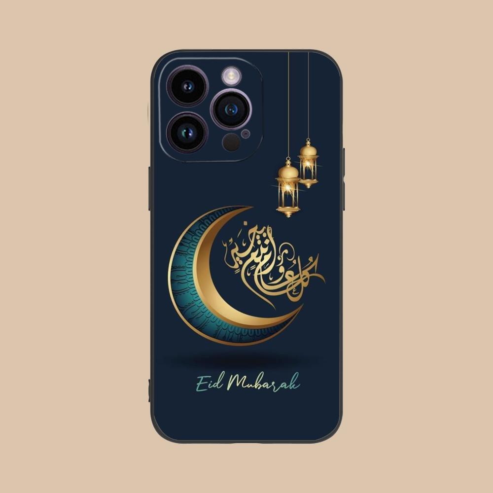 Eid Mubarak Mobile Phone Case for iPhone 17 16 15 14 13 12 11 X XR XS 8 7 Air Pro Max Plus Mini Colorful Cover Cellphones Pretty