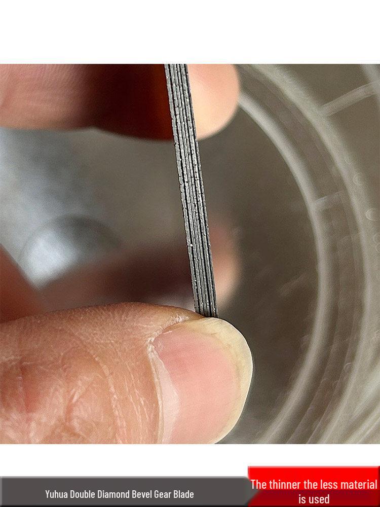 Yuhua Double Diamond Bevel Edge Cutting Disc for Jade, Turquoise & Amber - Thin Saw Blade by Feiyue.