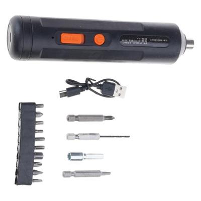 Electric Screwdriver with Safety Features Overload Protection Intelligent Battery Management Multiple Bits Kit Long Lasting Battery