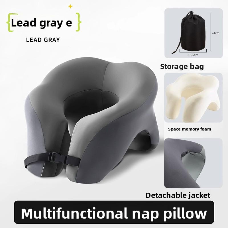 Travel U-Shaped PillowNeck and Cervical Spine Pillow Airplane Car Office Home Headrest Neck Support Sleeping Pillow Memory Foam
