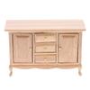 1/12 Dollhouse Mini Simulated Wooden Cabinet Dollhouse Furniture Accessories